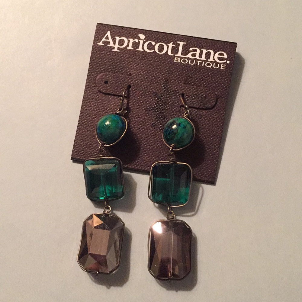 Green Earrings
